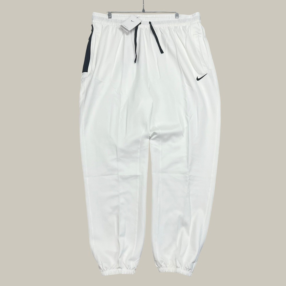 Nike Therma-FIT Basketball Pants White Mens 4XL Tall‎ Joggers Stretch Waist NWT